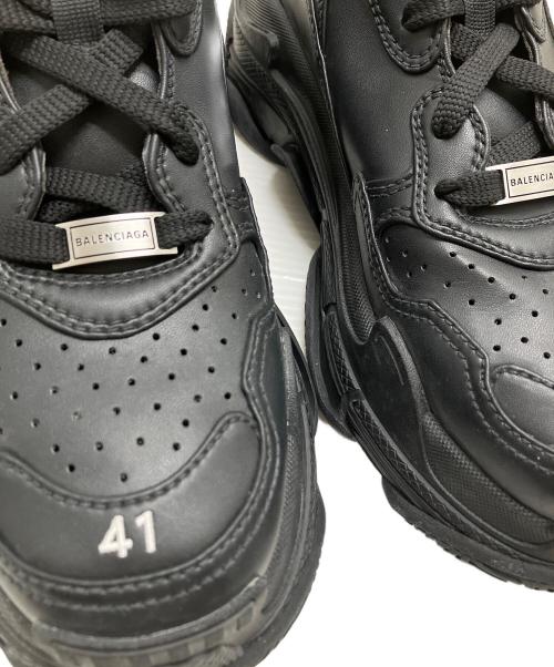 BALENCIAGA（バレンシアガ）BALENCIAGA (バレンシアガ) Triple S Sporty スニーカー ブラック サイズ:27の古着・服飾アイテム