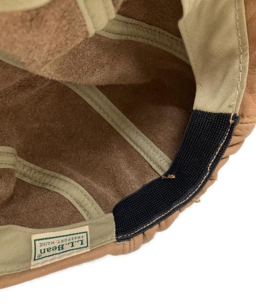 L.L.Bean（エルエルビーン）L.L.Bean (エルエルビーン) レザーキャップ ブラウンの古着・服飾アイテム