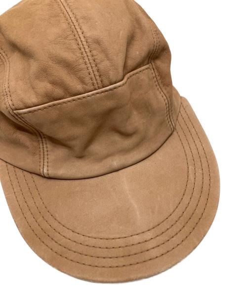 L.L.Bean（エルエルビーン）L.L.Bean (エルエルビーン) レザーキャップ ブラウンの古着・服飾アイテム