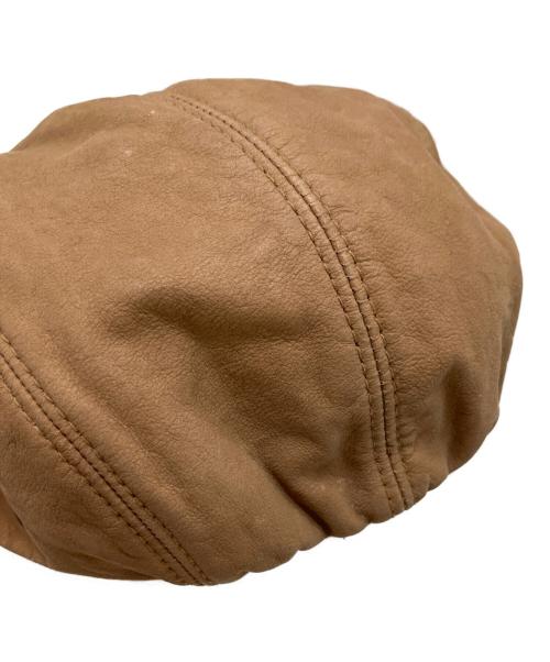 L.L.Bean（エルエルビーン）L.L.Bean (エルエルビーン) レザーキャップ ブラウンの古着・服飾アイテム