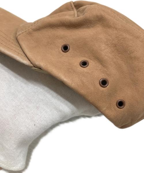 L.L.Bean（エルエルビーン）L.L.Bean (エルエルビーン) レザーキャップ ブラウンの古着・服飾アイテム