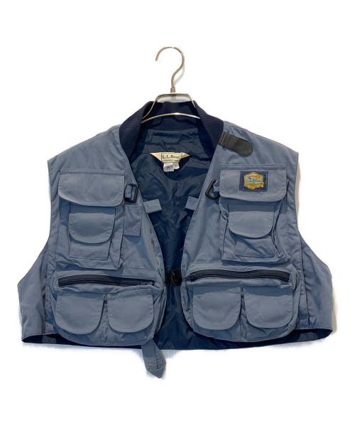 L.L.Bean（エルエルビーン）L.L.Bean (エルエルビーン) フィッシングベスト ブルー サイズ:Lの古着・服飾アイテム