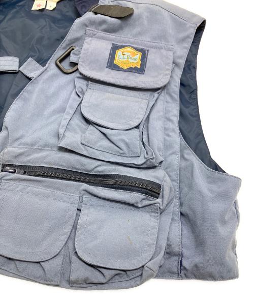 L.L.Bean（エルエルビーン）L.L.Bean (エルエルビーン) フィッシングベスト ブルー サイズ:Lの古着・服飾アイテム