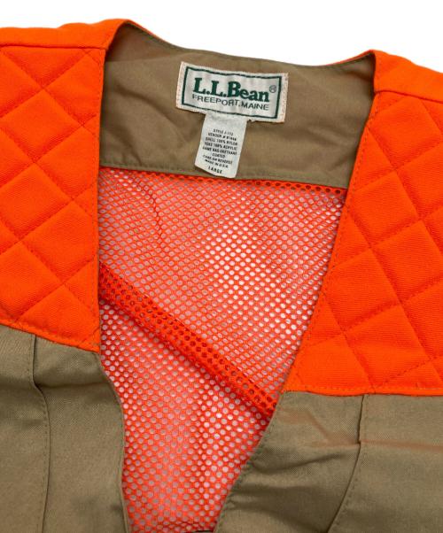 L.L.Bean（エルエルビーン）L.L.Bean (エルエルビーン) ハンティングベスト ベージュ サイズ:Lの古着・服飾アイテム