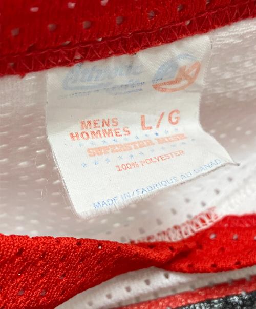USED（ユーズド）USED (ユーズド) アイスホッケー ユニフォーム レッド サイズ:Lの古着・服飾アイテム