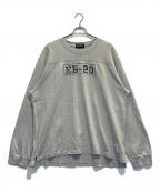 Eddie Bauerエディーバウアー）の古着「フットボールTシャツ」｜グレー
