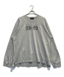 Eddie Bauer（エディーバウアー）の古着「フットボールTシャツ」｜グレー