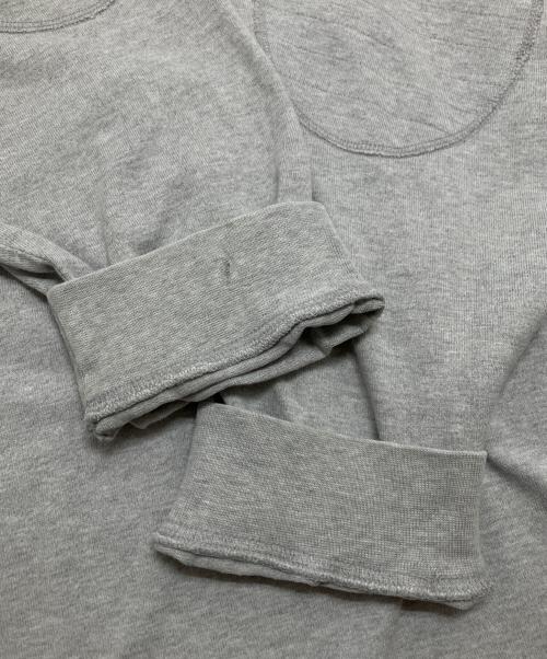 Eddie Bauer（エディーバウアー）Eddie Bauer (エディーバウアー) フットボールTシャツ グレー サイズ:表記なしの古着・服飾アイテム