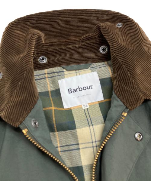 Barbour（バブアー）Barbour (バブアー) JOURNAL STANDARD relume (ジャーナルスタンダード レリューム) 別注BURGHLEY グリーン サイズ:34の古着・服飾アイテム
