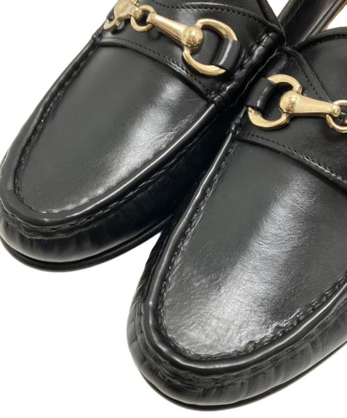 PASCUCCI（パスクッチ）PASCUCCI (パスクッチ) ビットローファー ブラック サイズ:35 1/2(22.5~23.0)の古着・服飾アイテム
