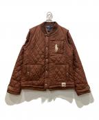 POLO RALPH LAURENポロ・ラルフローレン）の古着「キルティングジャケット」｜ブラウン