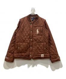 POLO RALPH LAUREN（ポロ・ラルフローレン）の古着「キルティングジャケット」｜ブラウン