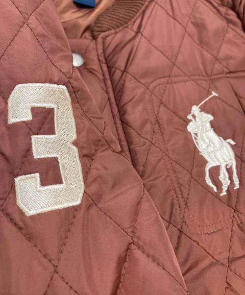 POLO RALPH LAUREN（ポロ・ラルフローレン）POLO RALPH LAUREN (ポロ・ラルフローレン) キルティングジャケット ブラウン サイズ:Ⅼの古着・服飾アイテム