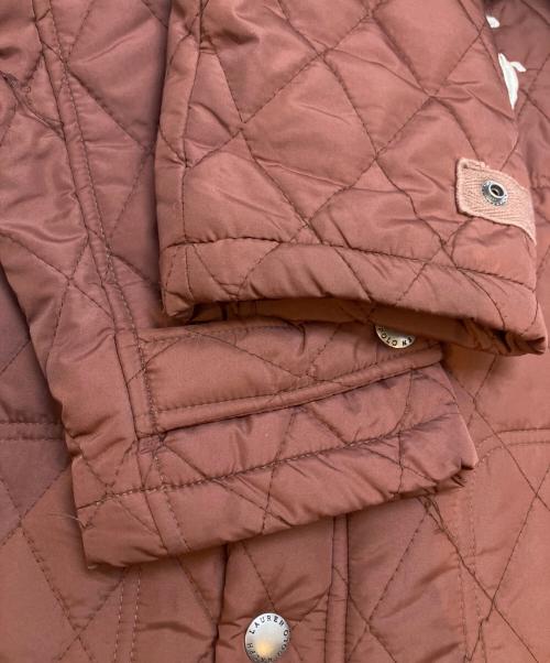 POLO RALPH LAUREN（ポロ・ラルフローレン）POLO RALPH LAUREN (ポロ・ラルフローレン) キルティングジャケット ブラウン サイズ:Ⅼの古着・服飾アイテム