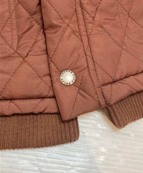 POLO RALPH LAUREN（ポロ・ラルフローレン）POLO RALPH LAUREN (ポロ・ラルフローレン) キルティングジャケット ブラウン サイズ:Ⅼの古着・服飾アイテム