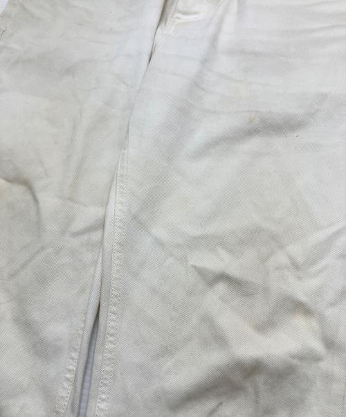 HERMES（エルメス）HERMES (エルメス) ホワイトデニム ホワイト サイズ:42の古着・服飾アイテム
