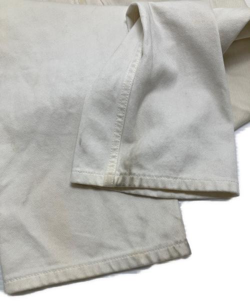 HERMES（エルメス）HERMES (エルメス) ホワイトデニム ホワイト サイズ:42の古着・服飾アイテム