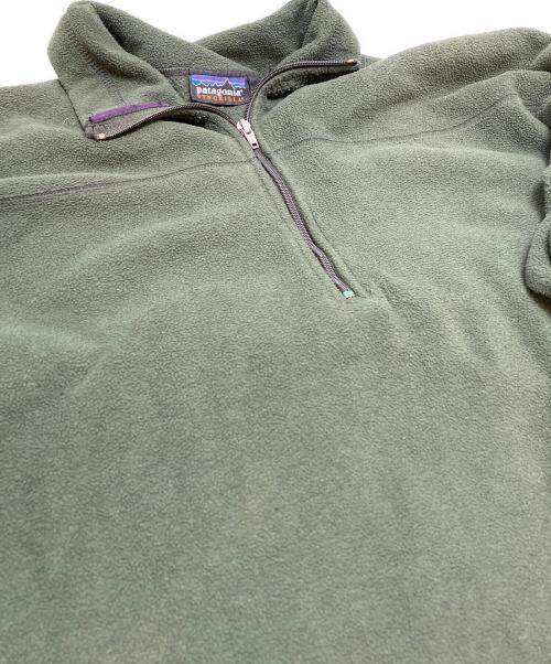 Patagonia（パタゴニア）Patagonia (パタゴニア) ハーフジップフリースジャケット カーキ サイズ:Mの古着・服飾アイテム