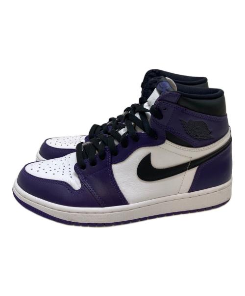 NIKE（ナイキ）NIKE (ナイキ) Air Jordan 1 Retro High OG パープル サイズ:US9/UK8/EUR42.5/CM27の古着・服飾アイテム
