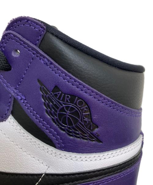 NIKE（ナイキ）NIKE (ナイキ) Air Jordan 1 Retro High OG パープル サイズ:US9/UK8/EUR42.5/CM27の古着・服飾アイテム