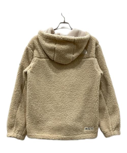 THE NORTH FACE（ザ ノース フェイス）THE NORTH FACE (ザ ノース フェイス) PLAY GREEN FLEECE HOODIE ベージュ サイズ:Mの古着・服飾アイテム