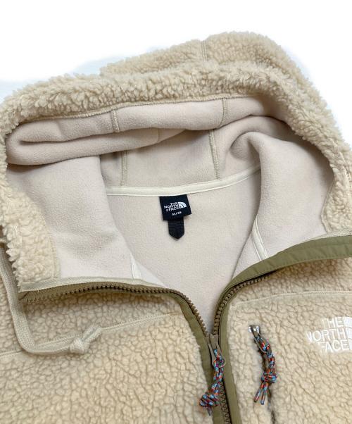 THE NORTH FACE（ザ ノース フェイス）THE NORTH FACE (ザ ノース フェイス) PLAY GREEN FLEECE HOODIE ベージュ サイズ:Mの古着・服飾アイテム
