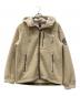 THE NORTH FACE（ザ ノース フェイス）の古着「PLAY GREEN FLEECE HOODIE」｜ベージュ
