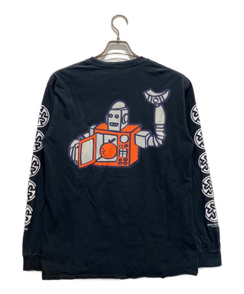 flagstuff（フラグスタフ）flagstuff (フラグスタフ) 長袖Tシャツ ブラック サイズ:Mの古着・服飾アイテム