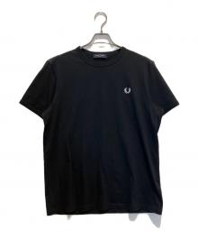FRED PERRY（フレッドペリー）の古着「リンガーTシャツ」｜ブラック