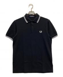 FRED PERRY（フレッドペリー）の古着「ポロシャツ」｜ネイビー×ホワイト