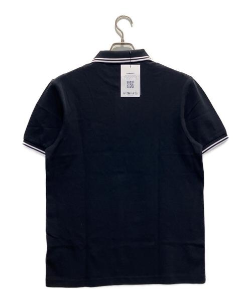 FRED PERRY（フレッドペリー）FRED PERRY (フレッドペリー) ポロシャツ ネイビー×ホワイト サイズ:M 未使用品の古着・服飾アイテム