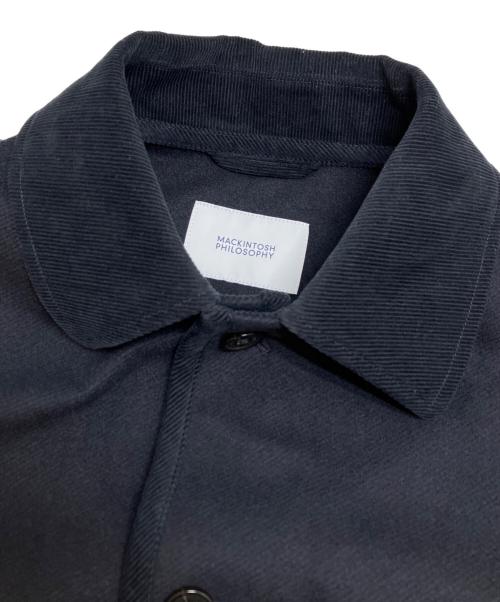 MACKINTOSH PHILOSOPHY（マッキントッシュ フィロソフィー）MACKINTOSH PHILOSOPHY (マッキントッシュ フィロソフィー) ニードルパンチ WARENFORD Relax ネイビー サイズ:38 未使用品の古着・服飾アイテム