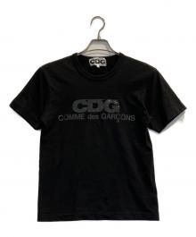 CDG（シーディージー）の古着「プリントカットソー」｜ブラック