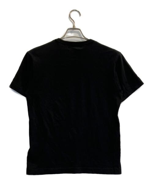 CDG（シーディージー）CDG (シーディージー) プリントカットソー ブラック サイズ:Sの古着・服飾アイテム