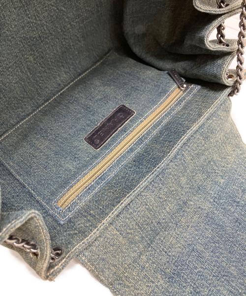 CHANEL（シャネル）CHANEL (シャネル) 2.55 チョコバー チェーンショルダーバッグ インディゴの古着・服飾アイテム