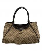 GUCCIグッチ）の古着「GGキャンバス アビー トートバッグ」｜ベージュ