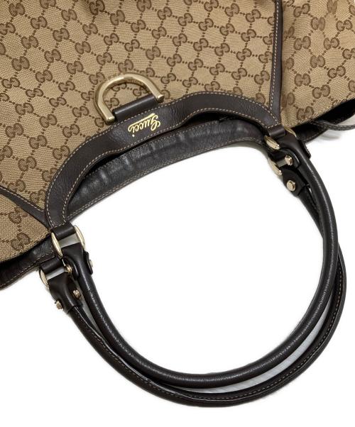 GUCCI（グッチ）GUCCI (グッチ) GGキャンバス 	アビー トートバッグ ベージュ サイズ:　の古着・服飾アイテム
