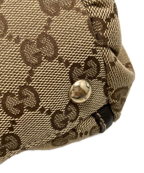 GUCCI（グッチ）GUCCI (グッチ) GGキャンバス 	アビー トートバッグ ベージュ サイズ:　の古着・服飾アイテム