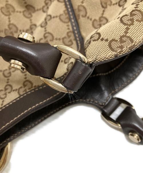 GUCCI（グッチ）GUCCI (グッチ) GGキャンバス 	アビー トートバッグ ベージュ サイズ:　の古着・服飾アイテム