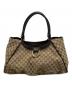 GUCCI（グッチ）の古着「GGキャンバス 	アビー トートバッグ」｜ベージュ