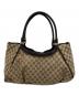 GUCCI (グッチ) GGキャンバス 	アビー トートバッグ ベージュ サイズ:　：80000円