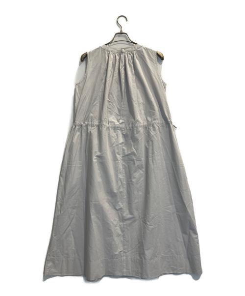 MUJI LABO（ムジラボ）MUJI LABO (ムジラボ) ノースリーブギャザーワンピース グレー サイズ:XL 未使用品の古着・服飾アイテム