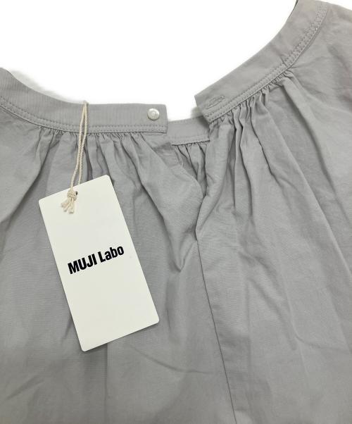 MUJI LABO（ムジラボ）MUJI LABO (ムジラボ) ノースリーブギャザーワンピース グレー サイズ:XL 未使用品の古着・服飾アイテム