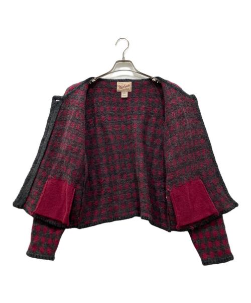 WOOLRICH（ウールリッチ）WOOLRICH (ウールリッチ) カーディガン レッド サイズ:Sの古着・服飾アイテム