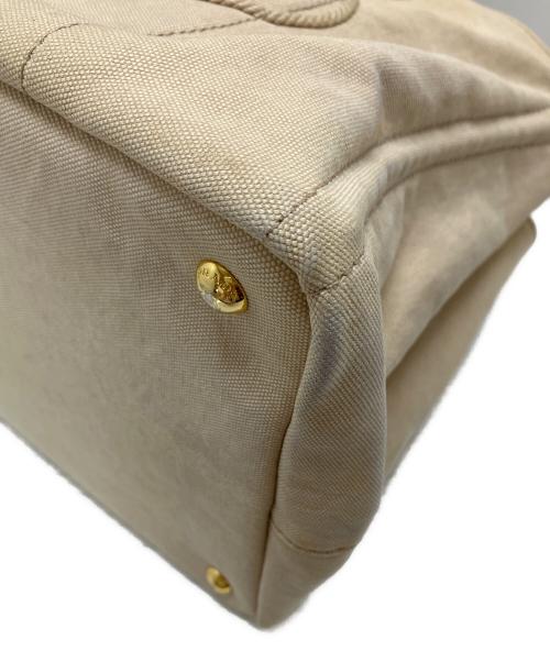 PRADA（プラダ）PRADA (プラダ) カナパ キャンバストートバッグ ベージュの古着・服飾アイテム