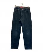 LEVI'Sリーバイス）の古着「後染めデニムパンツ」｜ブラック