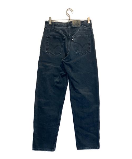 LEVI'S（リーバイス）LEVI'S (リーバイス) 後染めデニムパンツ ブラック サイズ:内タグ欠損の為不明の古着・服飾アイテム