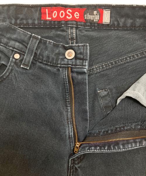 LEVI'S（リーバイス）LEVI'S (リーバイス) 後染めデニムパンツ ブラック サイズ:内タグ欠損の為不明の古着・服飾アイテム