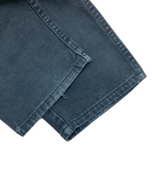 LEVI'S（リーバイス）LEVI'S (リーバイス) 後染めデニムパンツ ブラック サイズ:内タグ欠損の為不明の古着・服飾アイテム