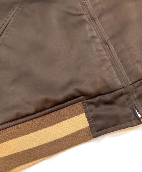 FULLCOUNT（フルカウント）FULLCOUNT (フルカウント) リバーシブルスカジャン ブラウン サイズ:38の古着・服飾アイテム